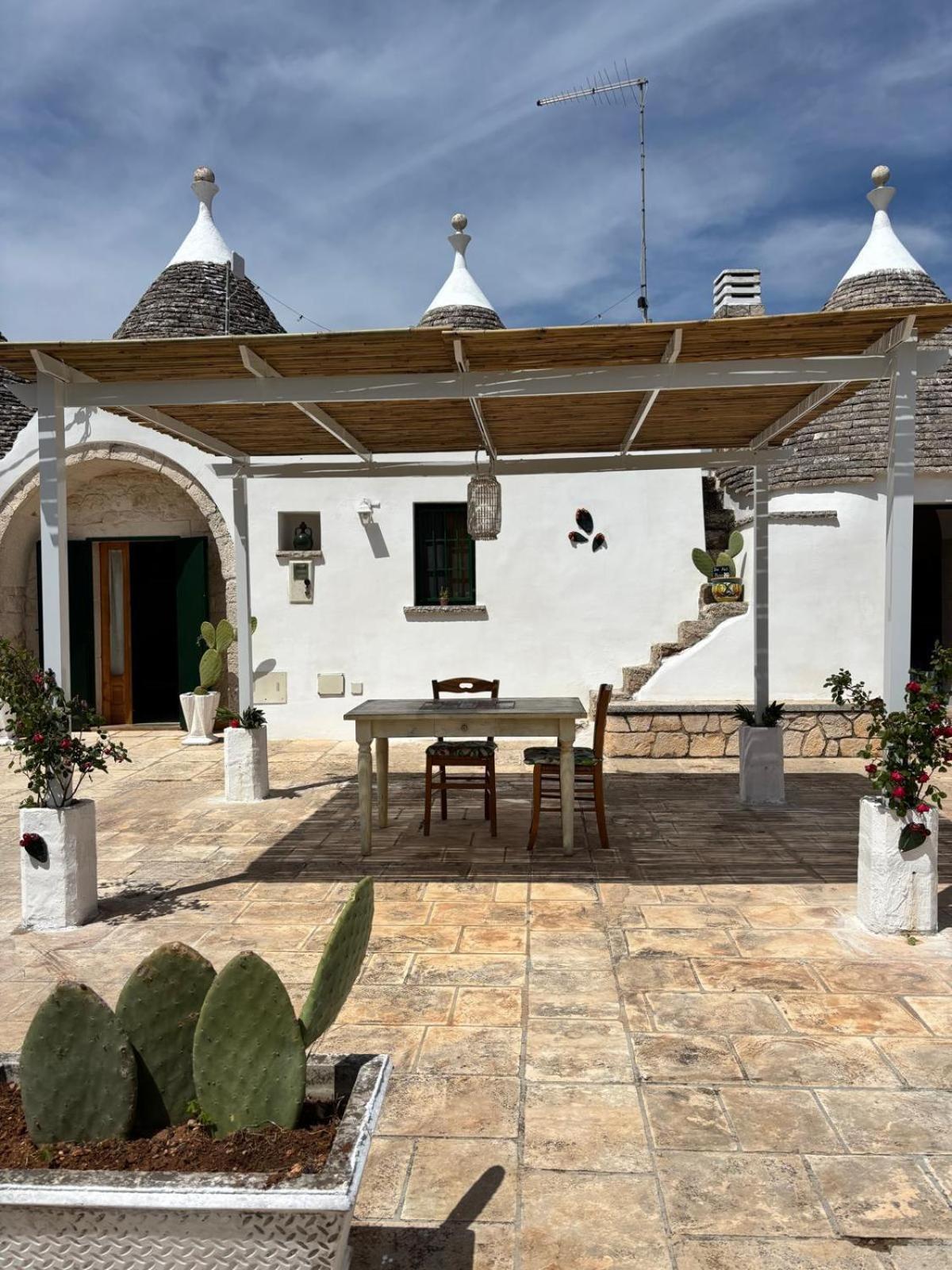 マルティナ・フランカ Trulli And Pool - I Cactusヴィラ エクステリア 写真