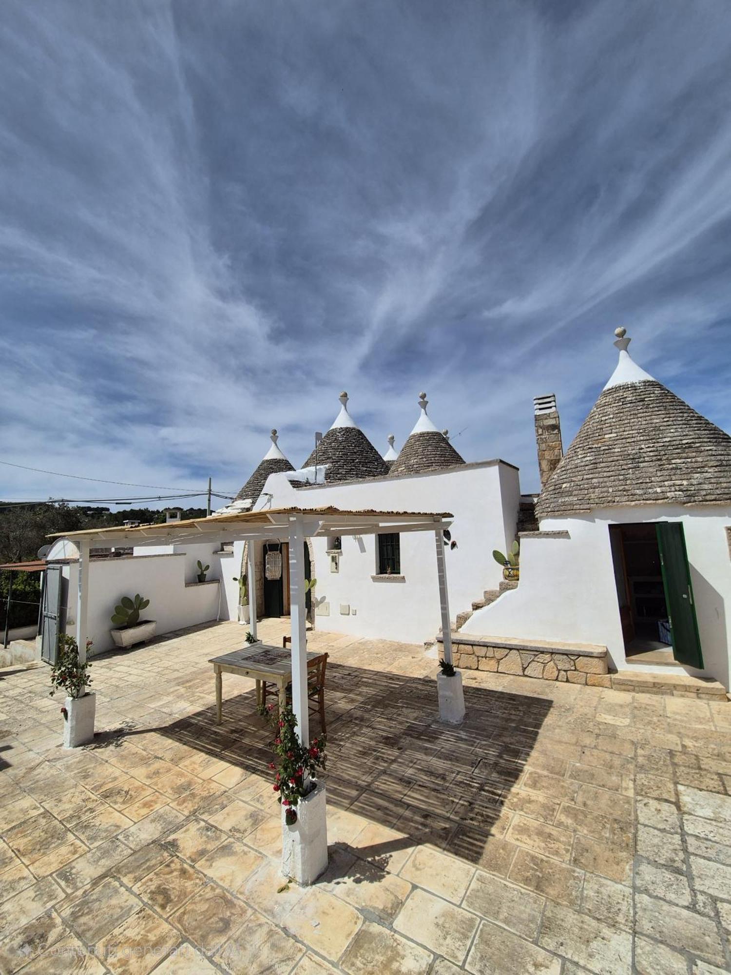 マルティナ・フランカ Trulli And Pool - I Cactusヴィラ エクステリア 写真